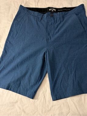 Billabong Men's Navy Blue Flat Front Shorts